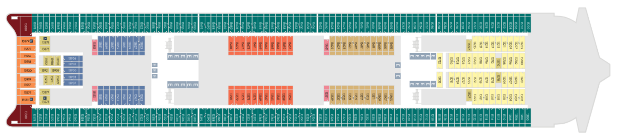 Deck 13 plan